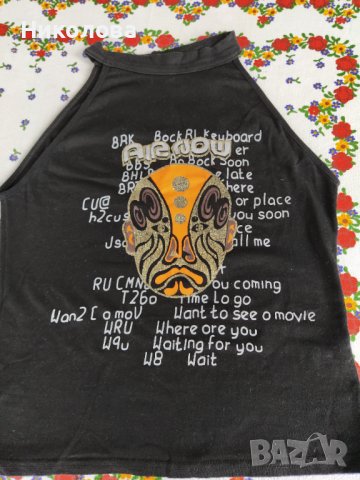 Черен,летен потник., снимка 3 - Потници - 41241493