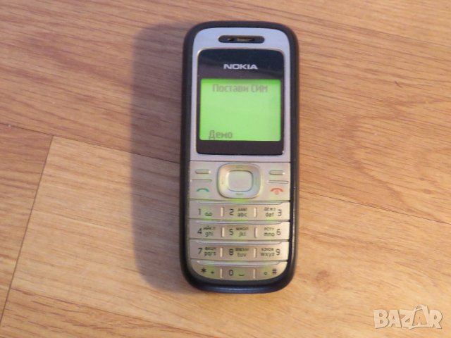 телефон с копчета NOKIA 1200, НОКИА 1200- 2007г. - работещ.