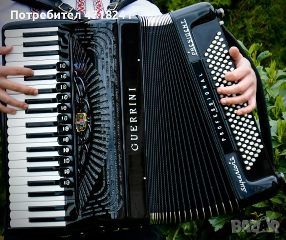 Акордеон Guerrini Superior 2 President, снимка 2 - Акордеони - 53853865