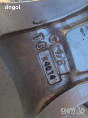 KBA 47127 PLATIN GERMANY 🇩🇪 R16 5x110 7J ET35,Opel Alfa Romeo, снимка 12 - Гуми и джанти - 52935617