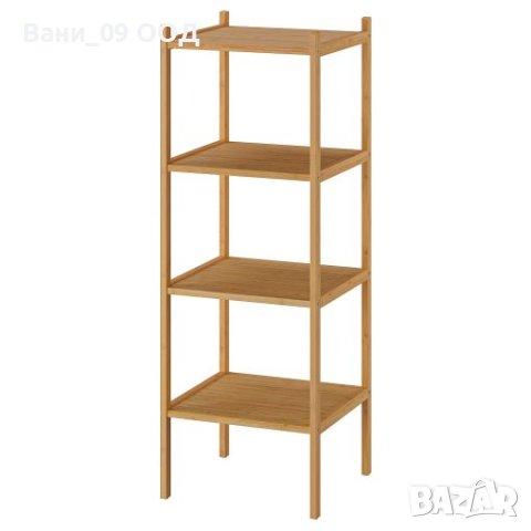 Бамбукова етажерка за баня, снимка 2 - Етажерки - 41878395