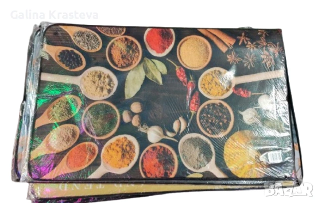 Комплект водоустойчиви постелки за кухня:различни цветове