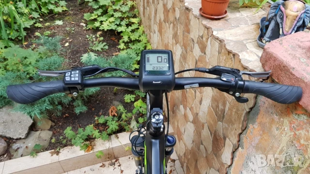 Планински електрически / e-bike / велосипед Kawasaki , снимка 17 - Велосипеди - 50593441