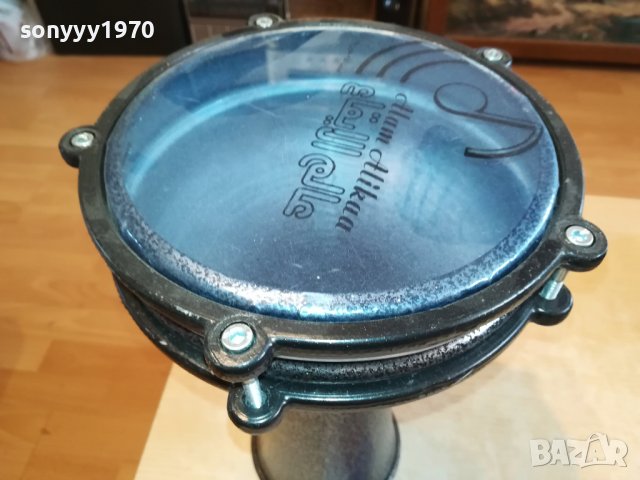 ТАРАМБУКА-ВНОС СИРИЯ 30Х20СМ МЕТАЛИКОВА 1503231551, снимка 2 - Ударни инструменти - 40011760