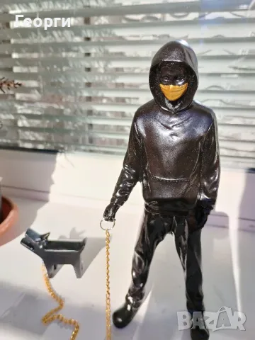 Банкси статуетка-2, снимка 6 - Статуетки - 50097483