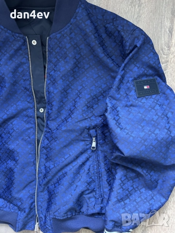 Двулицево яке бомбър Tommy Hilfiger, снимка 10 - Якета - 55944930