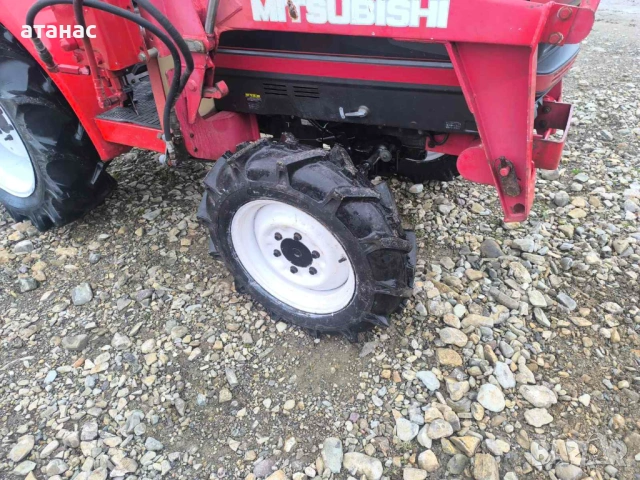 Мицубиши с оригинален челен товарач, снимка 6 - Селскостопанска техника - 53506366