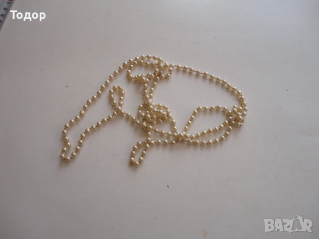 Колие гердан от перли 15 , снимка 6 - Колиета, медальони, синджири - 52673247