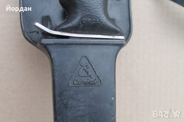 Италиански водолазен нож ''Gressi-Sub'', снимка 3 - Ножове - 40790684