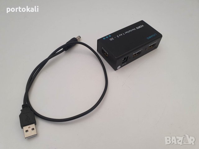 HDMI разклонител сплитер LIGAWO, снимка 3 - Друга електроника - 41079174