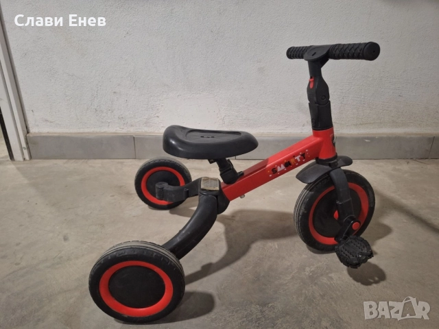 Колело Триколка/баланс 2 в 1 "Смарти" Chipolino, снимка 3 - Детски велосипеди, триколки и коли - 52204987