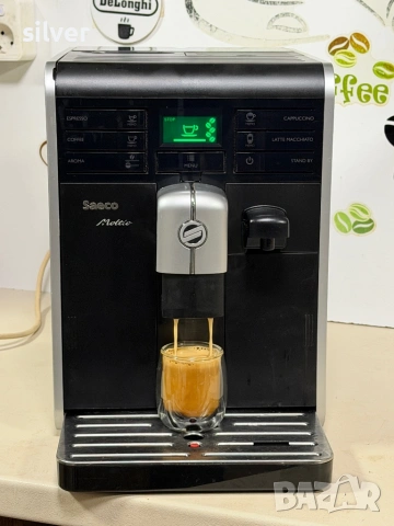 Кафемашина кафе автомат Saeco moltio с гаранция, снимка 5 - Кафемашини - 53456899