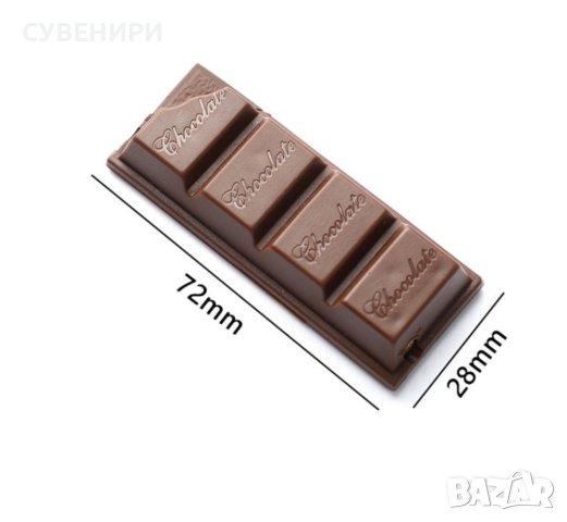Запалка във формата на шоколад , снимка 2 - Запалки - 42113386