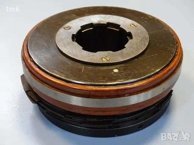 Съединител електромагнитен ЭМ-52Э(ЕМ-52Е) electromagnetic multi-plate clutch 24VDC, снимка 3 - Резервни части за машини - 47490957