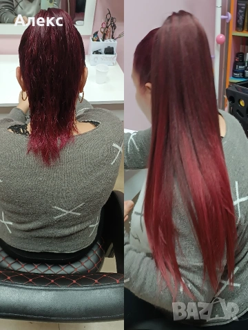 Синтетични опашки термоустойчиви до 180 градуса, снимка 4 - Аксесоари за коса - 53117521