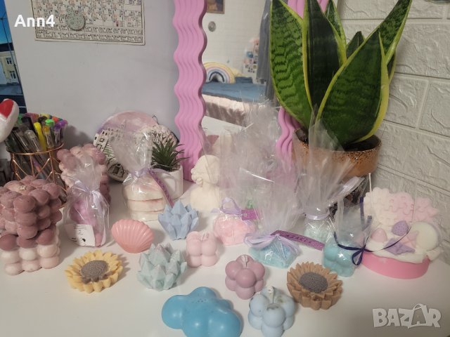 Ароматни соеви свещи от Azarea candles , снимка 7 - Декорация за дома - 44297202