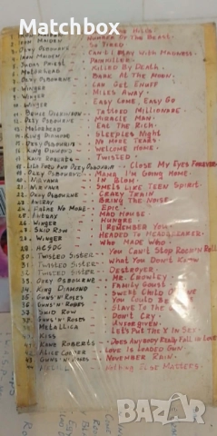 Видео касети музика рок-метал , снимка 4 - Други музикални жанрове - 52396865