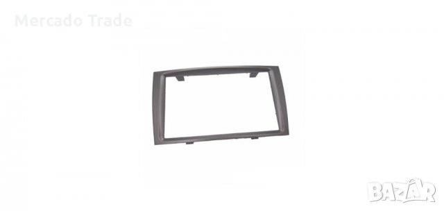 Адапторна рамка, За Peugeot 308 2008+, 2Din, Хром