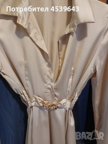 Елегантни дамски рокли в бежов и черен цвят, снимка 7 - Рокли - 52860948