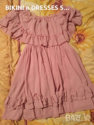 Розова рокля шаферка кръщене, снимка 7 - Рокли - 40533954