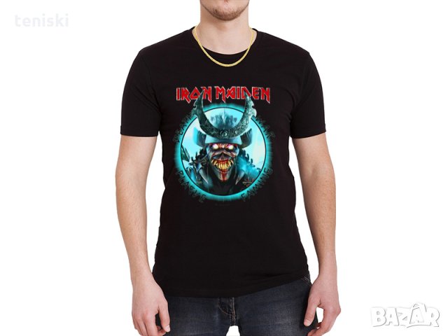 Рок тениска Iron Maiden - Senjutsu 6 модела Всички размери, снимка 5 - Тениски - 34013332