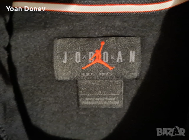 Суитчър Jordan размер L, снимка 2 - Суичъри - 53466199