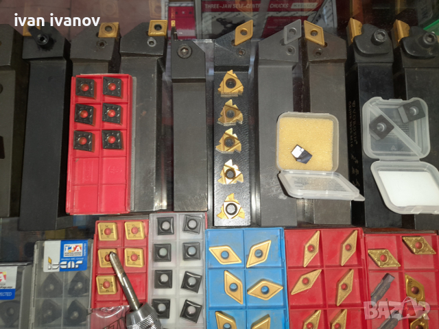 Стругарски ножове и фрези със сменяеми пластини , снимка 2 - Други машини и части - 13889780