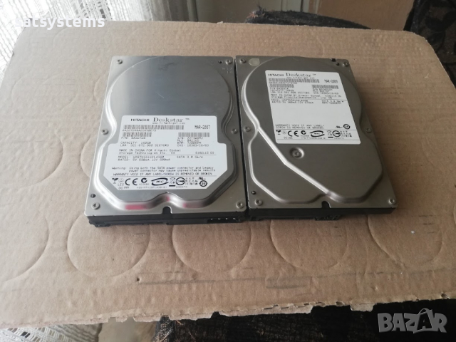 Хард диск Hitachi HDS721616PLA380 160GB SATA 3.0Gb/s, снимка 1 - Твърди дискове - 27550569