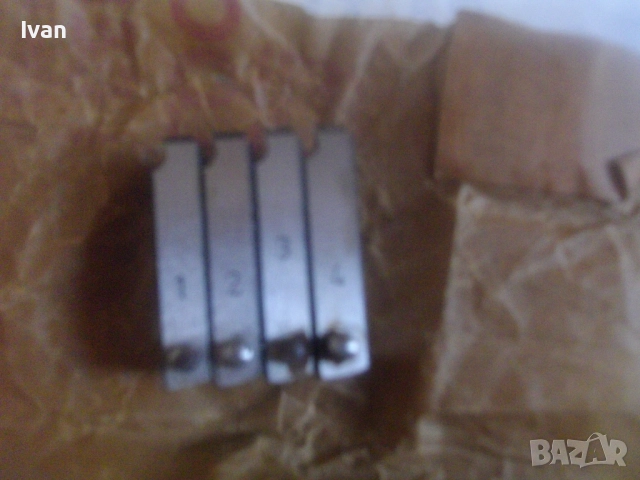 Нови резбонарезни ножове 1/2"-3/4" цол за резби тръби за винторeзка плашка немска ФРГ ALROWA ROLLER, снимка 4 - Други инструменти - 52774258