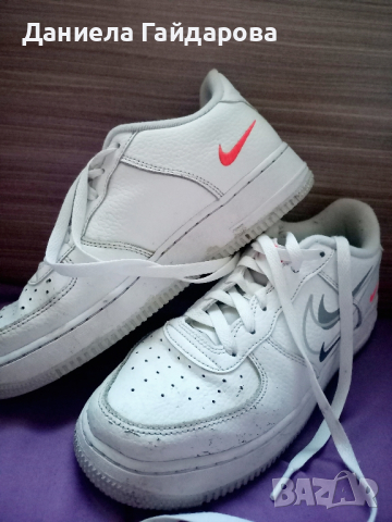 Бели маратонки Nike air force 1