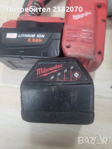 акумулаторен перфоратор milwaukee 28v, снимка 6 - Перфоратори - 47931714