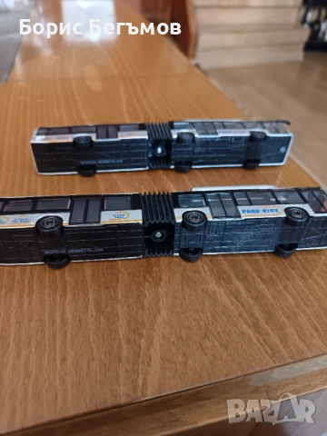 Лот автобуси Majorette  - City Bus , снимка 7 - Коли, камиони, мотори, писти - 53461688