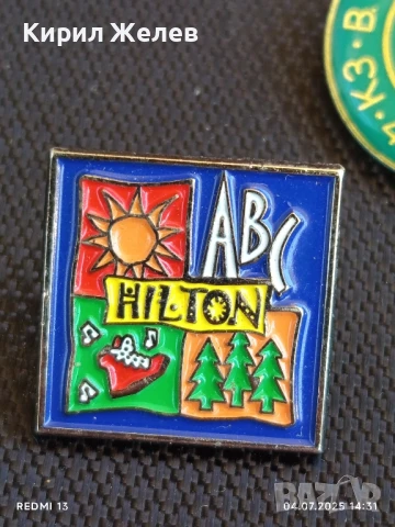 Три значки МУЗИКАЛЕН ФЕСТИВАЛ,ХИЛТЪН, БУРГАС за КОЛЕКЦИЯ 37475, снимка 6 - Колекции - 50906541