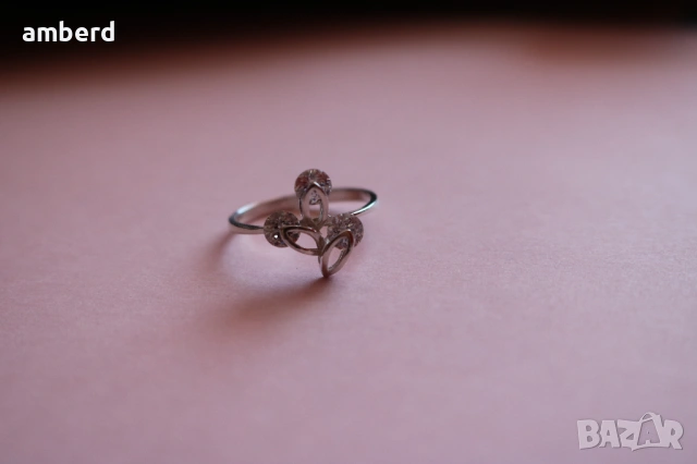 Сребърен пръстен - модел PLR026, снимка 6 - Пръстени - 53677196