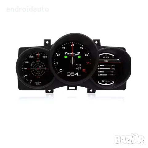 Дигитален километраж LCD 12.3"Porsche Macan/95B 2014-2018 LINUX SYSTEM, снимка 2 - Аксесоари и консумативи - 48740071