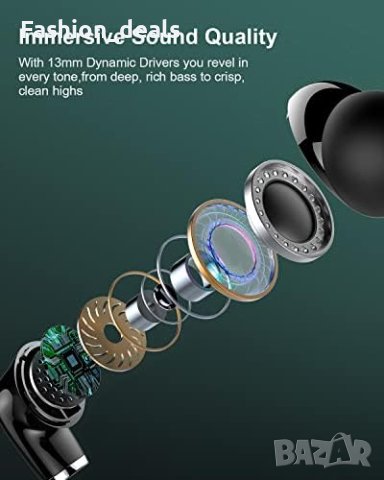 Нови Безжични слушалки Спортни с кутия за зареждане Earbuds за музика, снимка 2 - Bluetooth слушалки - 41558167