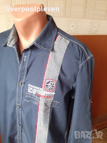 👉Разпродажба!Tom Tailor Original М ефектна, снимка 4 - Ризи - 41245299