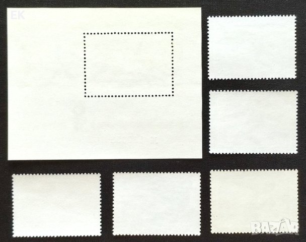 СССР, 1980 г - пълна серия чисти марки с блок, олимпиада, спорт, 1*48, снимка 2 - Филателия - 41695545