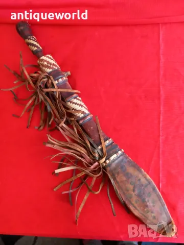 Голяма ТУАРЕГСКА Кама , Нож Острие, снимка 2 - Антикварни и старинни предмети - 48637329
