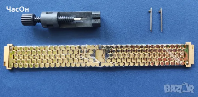 Масивна верижка с адаптери 20 / 22 мм, нова, снимка 2 - Мъжки - 49688242