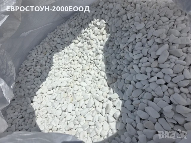 Бели декоративни камъчета , снимка 3 - Други - 55902816