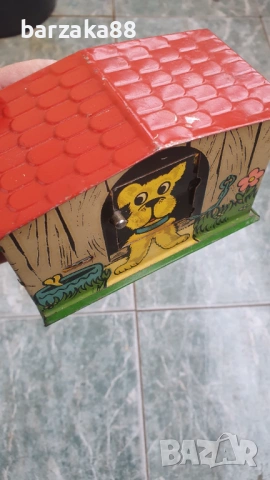 Стара ламаринена Унгарска Играчка, снимка 7 - Колекции - 53360385