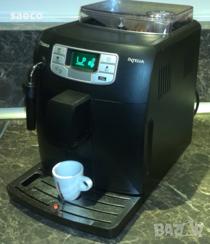 ☕️ SAECO Intelia - кафемашина робот пълен автомат с дисплей, снимка 1
