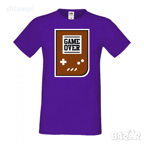 Мъжка тениска Game Over, снимка 13 - Тениски - 36193179