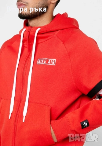 Nike air fleece горнище мъжка оригинален 