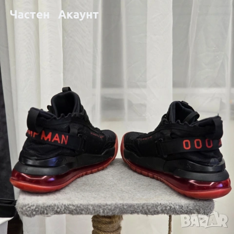 Air Jordan Proto Max 720 "Black/Gym Red-Black" , снимка 4 - Маратонки - 53167851