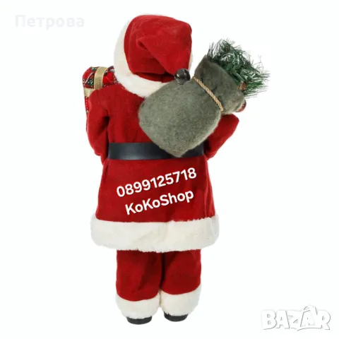 Фигура на Дядо Коледа-46 см./Дядо Коледа/декоративна фигура на Дядо Коледа, снимка 4 - Декорация за дома - 47821181
