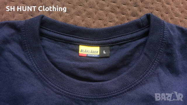 BLAKLADER Work T-Shirt размер L работна тениска W4-543, снимка 10 - Тениски - 52025863