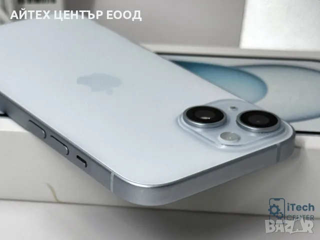 iPhone 15, 128GB, Blue, 100% батерия, КАТО НОВ, 2г. ГАРАНЦИЯ!, снимка 7 - Apple iPhone - 56005676
