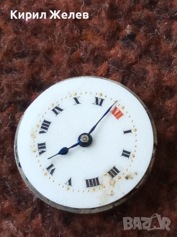 Механизъм с циферблат от стар ръчен часовник 51413, снимка 5 - Мъжки - 52252877